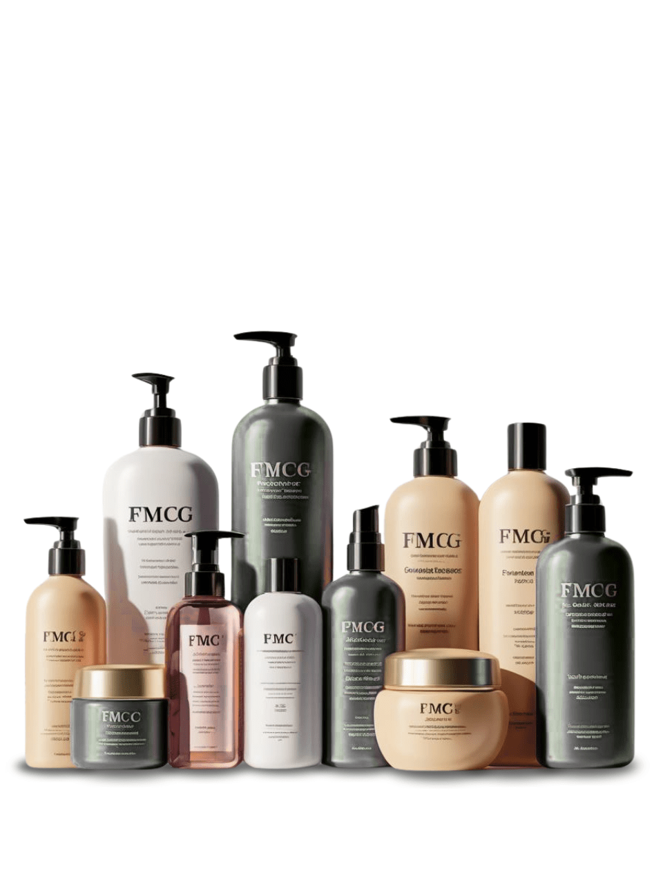 Product range of personal care products manufacturing