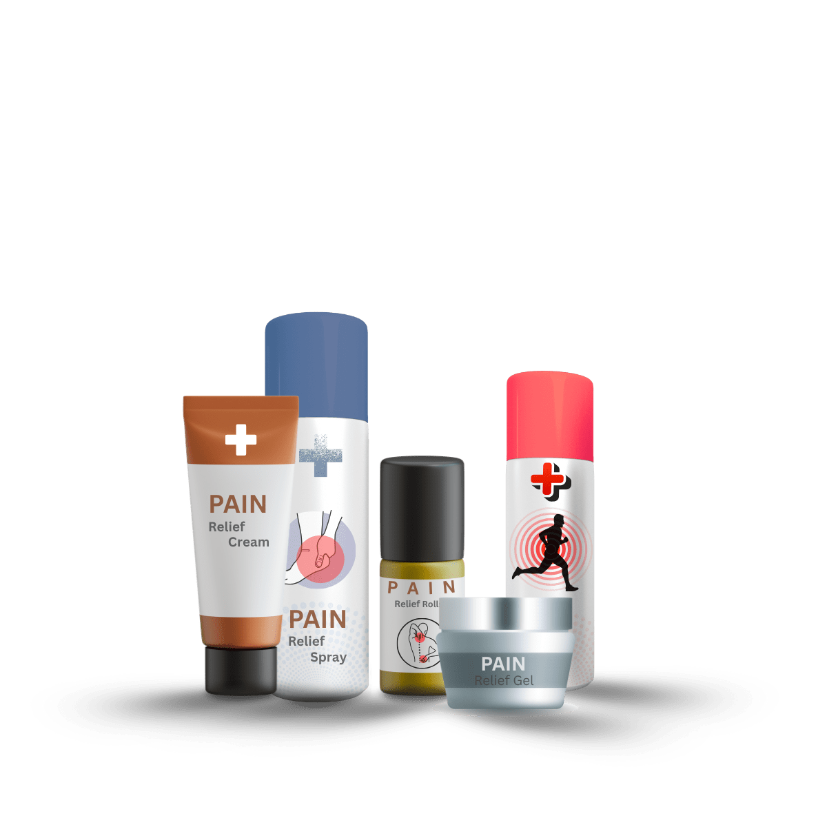 Pain Relief products showcasing in platform