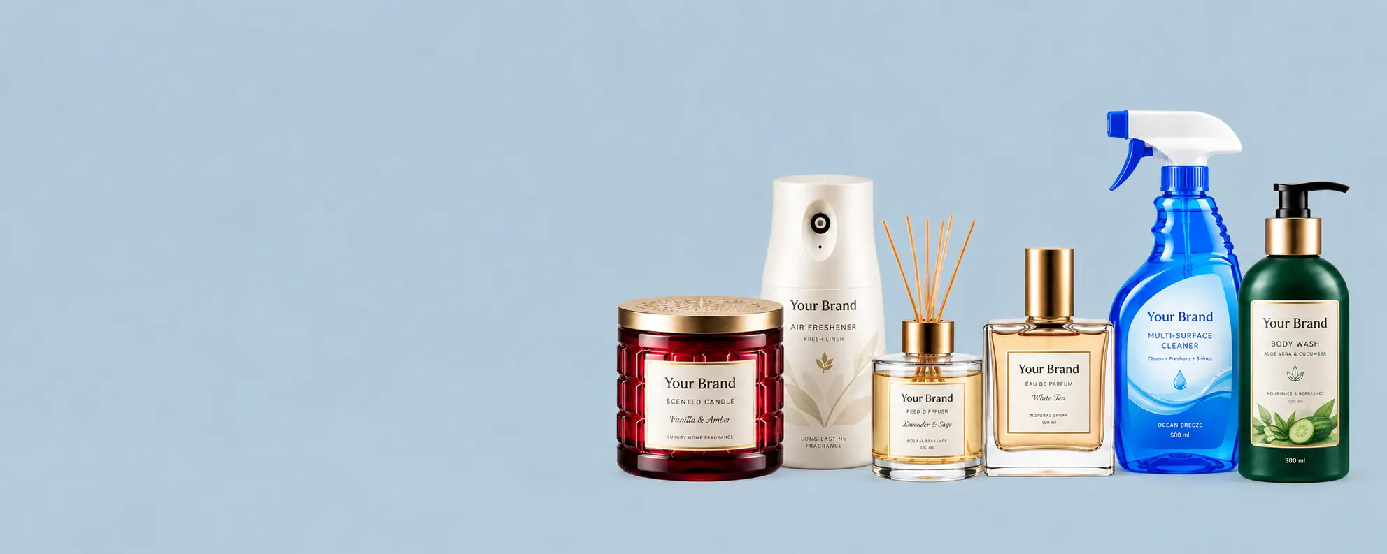 Contract manufacturing – finished labelled candles