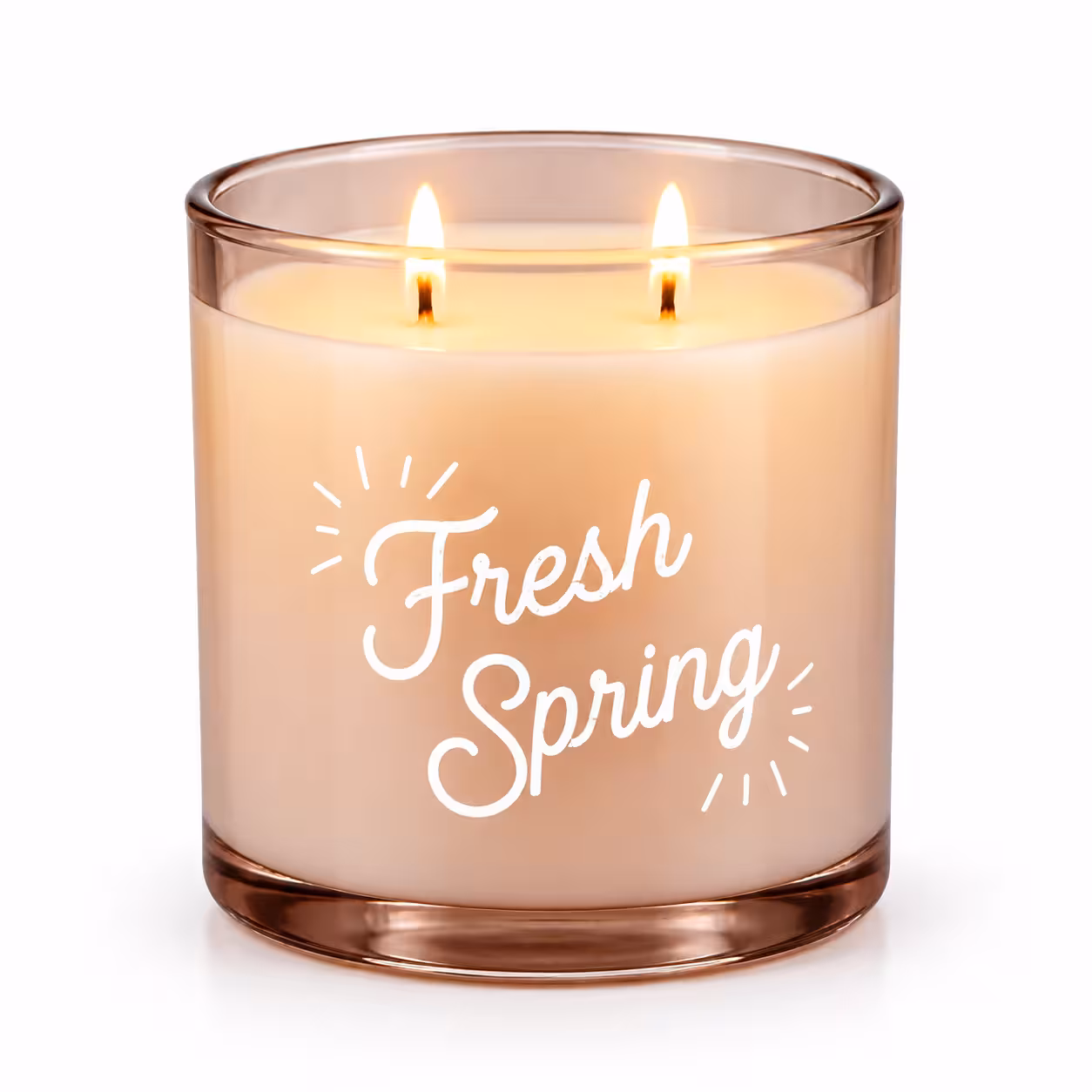 Spring scented candle collection