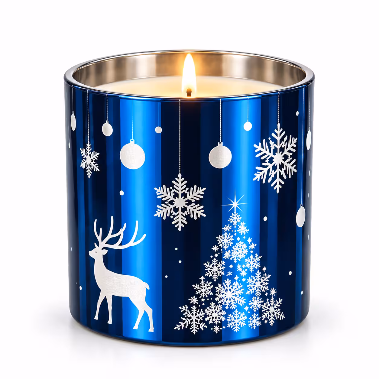 Winter scented candle collection
