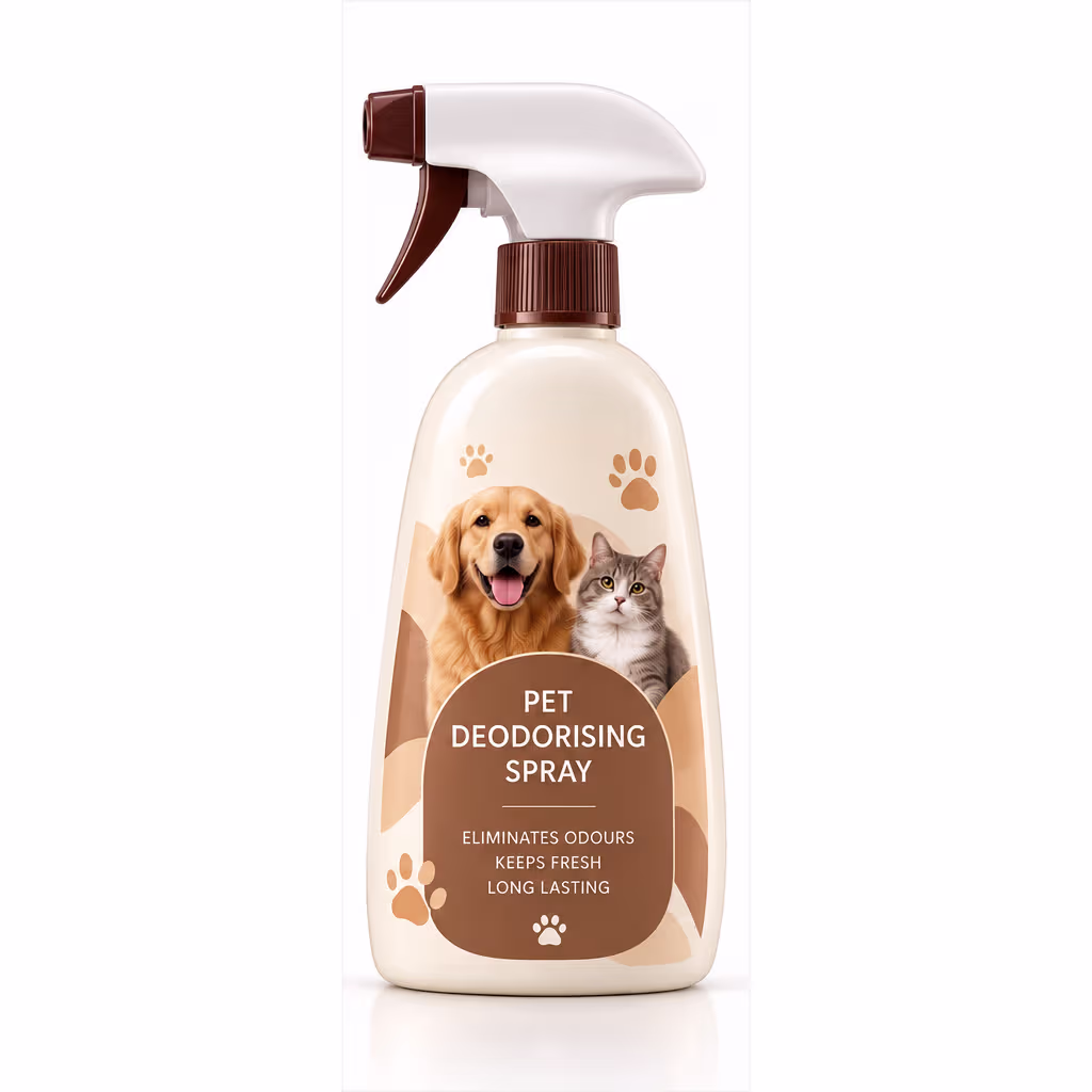 Pet deodorising spray – Primacy Industries